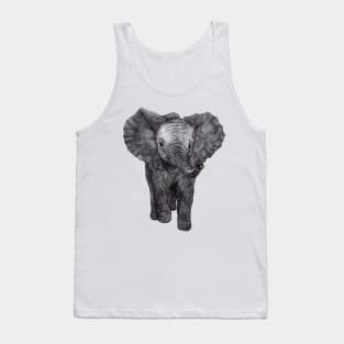 Baby elephant Tank Top